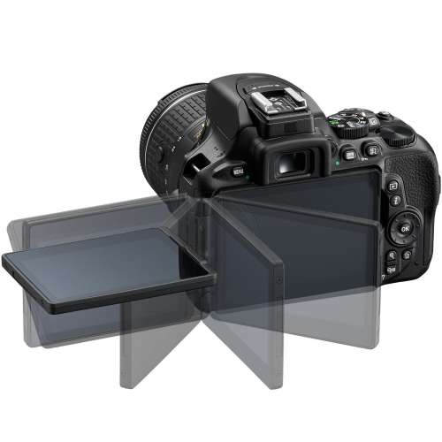 Nikon D5600 HD Wi-Fi Digital SLR Camera & 18-55mm VR DX AF-P Lens